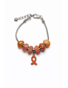 Orange Ribbon Awareness Bracelet — $10.00