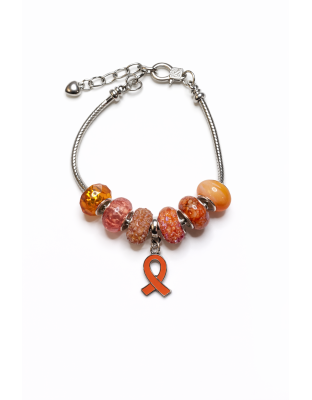 Orange Ribbon Awareness Bracelet — $10.00
